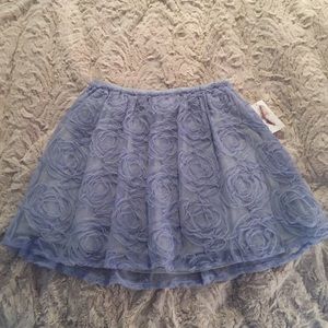 Jessica Simpson purple flower skirt💜💙💗
